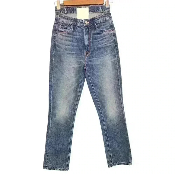 MOTHER Superior The Dazzler Shift Crop in Sin and Suffer Size 25 - Picture 5 of 12